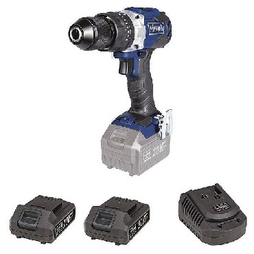 Akumulatorowa wiertarko-wkrtarka udarowa Scheppach BCCD70-20ProS BRUSHLESS - 2 akumulatory 20V/2.0Ah