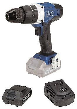 Akumulatorowa wiertarko-wkrtarka udarowa Scheppach CCD45-20ProS - 1 akumulator 20V/3.0Ah