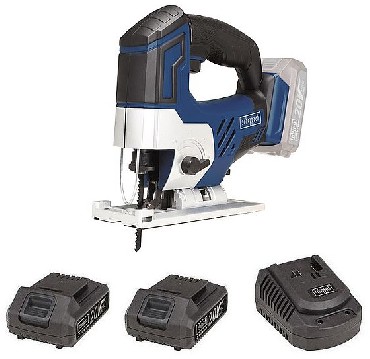 Wyrzynarka akumulatorowa Scheppach CJS254-20ProS - 2 akumulatory 20V/2.0Ah