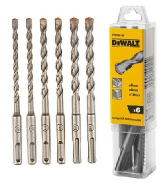 Zestaw wierte do motw SDS-plus DeWalt Zestaw SDS-Plus 6-10mm - 6 szt.