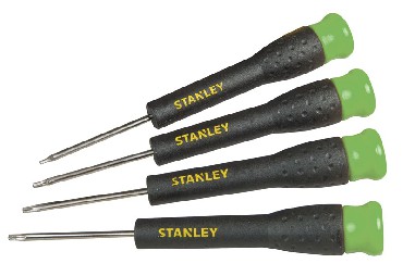 Zestaw wkrtakw Stanley Precyzyjne TORX T6-T7-T8-T9 - 4 szt.