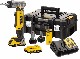 Akumulatorowy rozszerzacz do rur PEX DeWalt DCE400D2 - 2 akumulatory 18V/2.0Ah