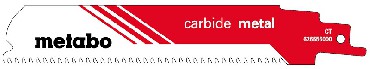 Brzeszczot Metabo WS carbide metal 150x1.25 - 3mm/8TPI