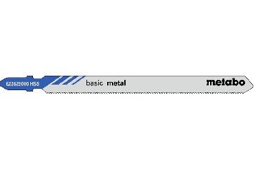 Brzeszczot Metabo Basic metal HSS 106/1.2 mm metal - 5 sztuk