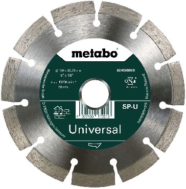 Diamentowa tarcza tnca Metabo Universal SP-U 150x22.23