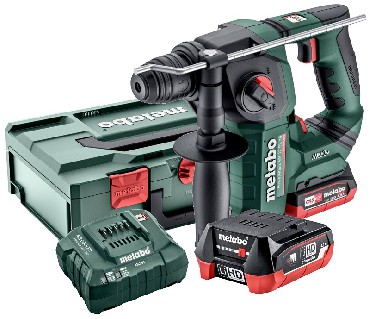 Akumulatorowa moto-wiertarka Metabo PowerMaxx BH 12 BL 16 - 2 akumulatory LiHD 12V/4.0Ah + metaBOX