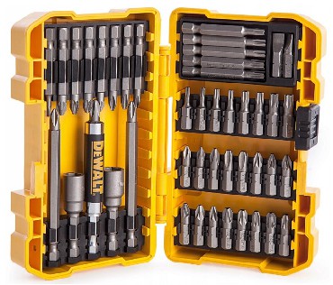 Zestaw bitw DeWalt Zestaw TOUGH CASE - 45 cz.