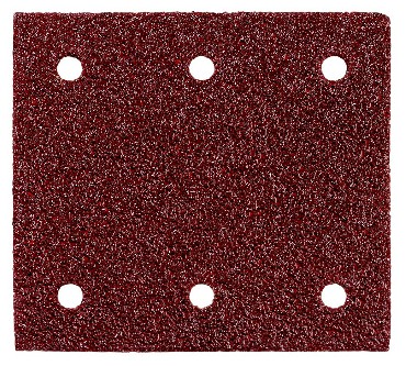 Papiery cierne Metabo 115x103 mm P180 drewno+metal SR - 10 szt. na rzep