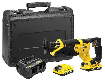 Akumulatorowa pia szablasta Stanley FatMax V20 SFMCS300D2K - 2 akumulatory 18V/2.0Ah