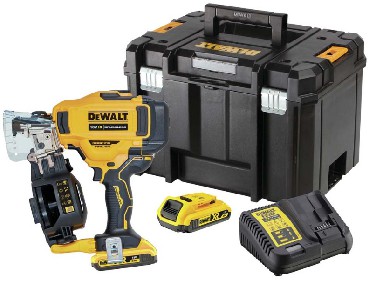 Akumulatorowa gwodziarka bbnowa DeWalt DCN45RND2 BRUSHLESS - 2 akumulatory 18V/2.0Ah