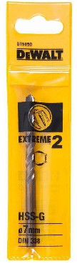 Wierto do metalu DeWalt Wierto EXTREME2 HSS-G 7 mm