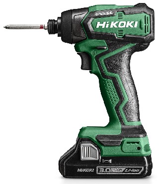 Akumulatorowa zakrtarka udarowa HiKOKI (dawniej Hitachi) WH18DD WQZ BRUSHLESS - 2 akumulatory 18V/3.0Ah + walizka HSC