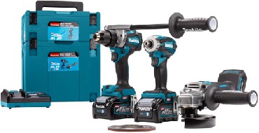 ZESTAW 40V Makita DK0125G301 BRUSHLESS XGT - 2 akumulatory 40Vmax/4.0Ah