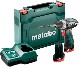 Akumulatorowa wiertarko-wkrtarka Metabo PowerMaxx BS w walizce + 2 akumulatory Li-Power 12V/2.0Ah