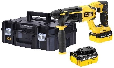 Akumulatorowa moto-wiertarka Stanley FatMax FMCD900M2T BRUSHLESS - 2 akumulatory 18V/4.0Ah