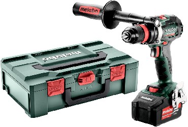 Akumulatorowa wiertarko-wkrtarka Metabo BS 18 LTX BL Q I - 2 akumulatory Li-Ion 18V/5.2Ah + metaBOX