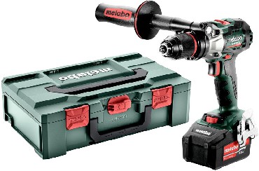 Akumulatorowa wiertarko-wkrtarka udarowa Metabo SB 18 LTX BL I + 2 akumulatory Li-Ion 18V/4.0Ah + metaBOX