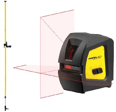 Laser krzyżowy Nivel System CL1 + tyczka LP36