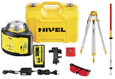 Niwelator laserowy Nivel System NL500R DIGITAL + statyw SJJ1 + ata LS-24