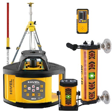 Niwelator laserowy Nivel System MC-1D Magnets + NL520 + statyw SJJ32 + ata LS24