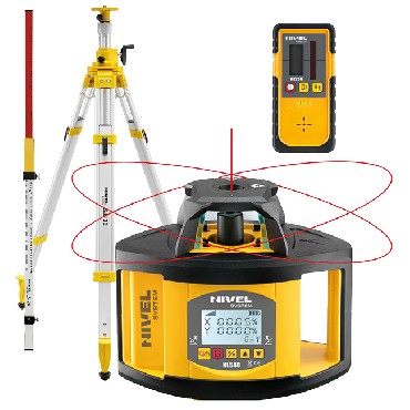 Niwelator laserowy Nivel System NL540 + statyw SJJ32 + ata LS-24