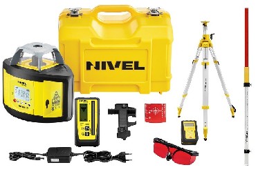 Niwelator laserowy Nivel System NL540R DIGITAL + statyw SJJ32 + ata LS-24