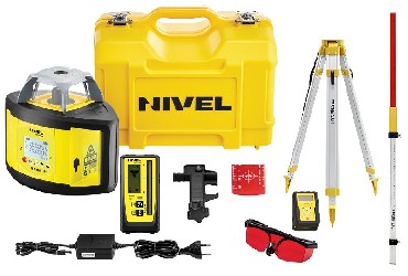 Niwelator laserowy Nivel System NL540R DIGITAL + statyw SJJ1 + ata LS-24