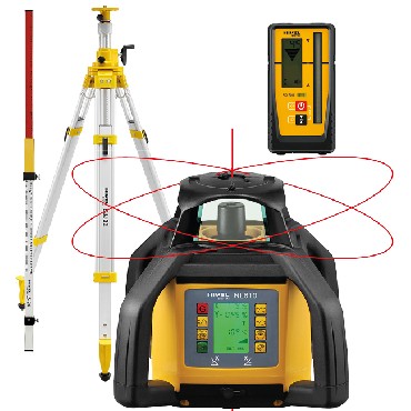 Niwelator laserowy Nivel System NL610 DIGITAL + statyw SJJ32 i ata LS-24