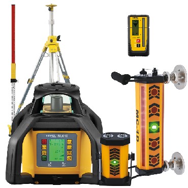 Niwelator laserowy Nivel System NL610 DIGITAL + statyw SJJ32 + ata LS-24 i system MC-1D