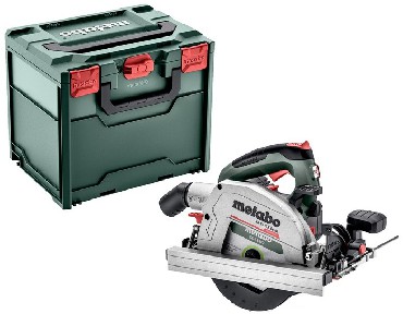 Akumulatorowa pilarka tarczowa rczna Metabo KS 18 LTX 66 BL - 2 akumulatory LiHD 18V/8.0Ah + metaBOX