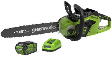 Pia acuchowa akumulatorowa Greenworks 40V GD40CS18K4 BRUSHLESS - akumulator 40V/4.0Ah