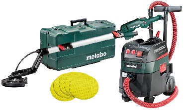 Szlifierka yrafa Metabo LSV 5-225 Comfort + ASR 35 M ACP Set