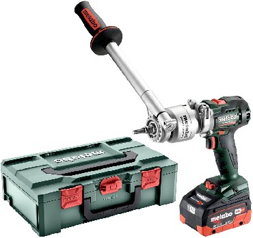 Akumulatorowa wiertarko-wkrtarka Metabo BS 18 LTX BL Q I - 2 akumulatory LiHD 18V/5.5Ah + metaBOX + PowerX3