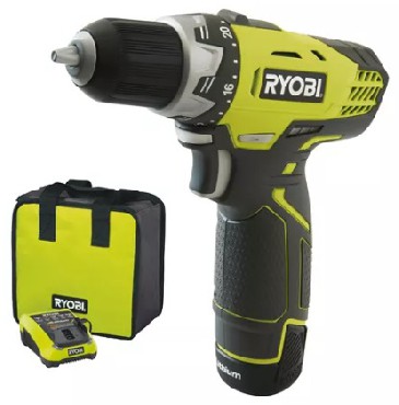 Akumulatorowa wiertarko-wkrętarka Ryobi RCD1201-220S