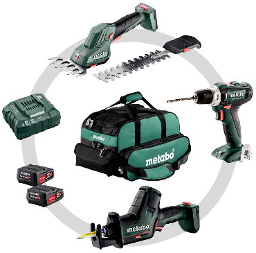 Zestaw Combo - klasa 12 V Metabo Combo Set 3.1.3 12V BS+SSE+SGS