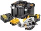 Akumulatorowa pilarka tarczowa rczna DeWalt DCS565P2 BRUSHLESS - 2 akumulatory 18V/5.0Ah