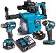 ZESTAW 18V Makita DLX3154TX1 BRUSHLESS - 2 akumulatory 18V/5.0Ah