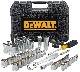 Zestaw nasadek DeWalt Zestaw narzedzi dla mechanika z nasadkami 1/4 i 3/8 - 84 elementy