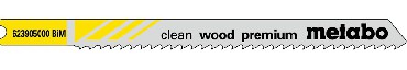 Brzeszczot Metabo Clean wood premium BiM 82x2.5 U - 5 sztuk