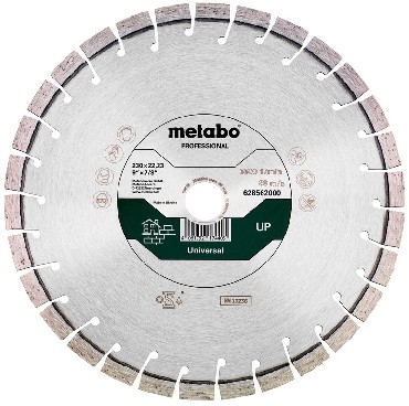 Diamentowa tarcza tnca Metabo Universal UP 230x22.23