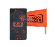 Parawan Black&Decker Parawan z logiem Black+Decker