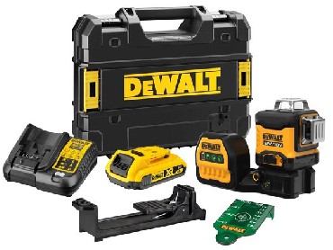 Laser krzyowy DeWalt DCE089D1G18 - akumulator 18V/2.0Ah