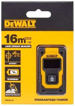 Dalmierz laserowy DeWalt DW055PL - akumulator 3.7V USB