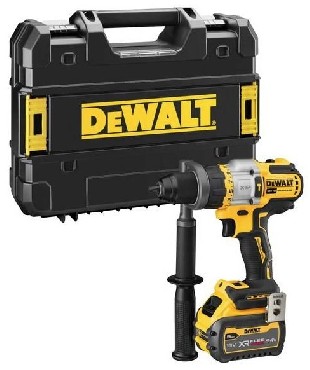 Akumulatorowa wiertarko-wkrtarka udarowa DeWalt DCD999T1 BRUSHLESS FLEXVOLT ADVANTAGE - 1 akumulator FLEXVOLT 18-54V/6.0-2.0Ah