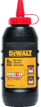 Kreda DeWalt Kreda czerwona 225g