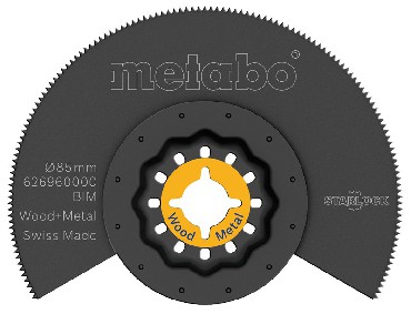Osprzt do narzdzia wielofunkcyjnego Metabo Pia segmentowa do drewna i metalu BiM STARLOCK 85 mm