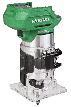 Akumulatorowa frezarka grnowrzecionowa HiKOKI (dawniej Hitachi) M1808DA W2Z BRUSHLESS 18V + walizka HSC (bez akumulatora i adowarki)