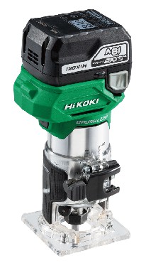 Akumulatorowa frezarka grnowrzecionowa HiKOKI (dawniej Hitachi) M1808DA WPZ BRUSHLESS - 2 akumulatory 18V/5.0Ah + walizka HSC