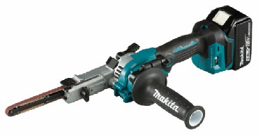 Akumulatorowa szlifierka tamowa Makita DBS180RTJ BRUSHLESS - 2 akumulatory 18V/5.0Ah