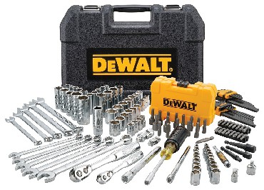 Zestaw mechaniczny DeWalt Zestaw narzdzi z nasadkami 1/4 i 3/8 - 142 elementy